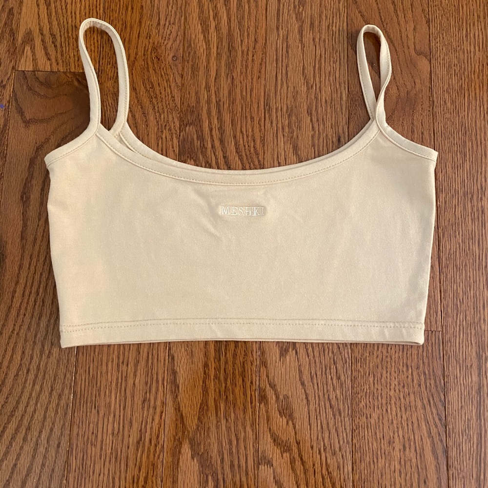 Meshki cropped tank
